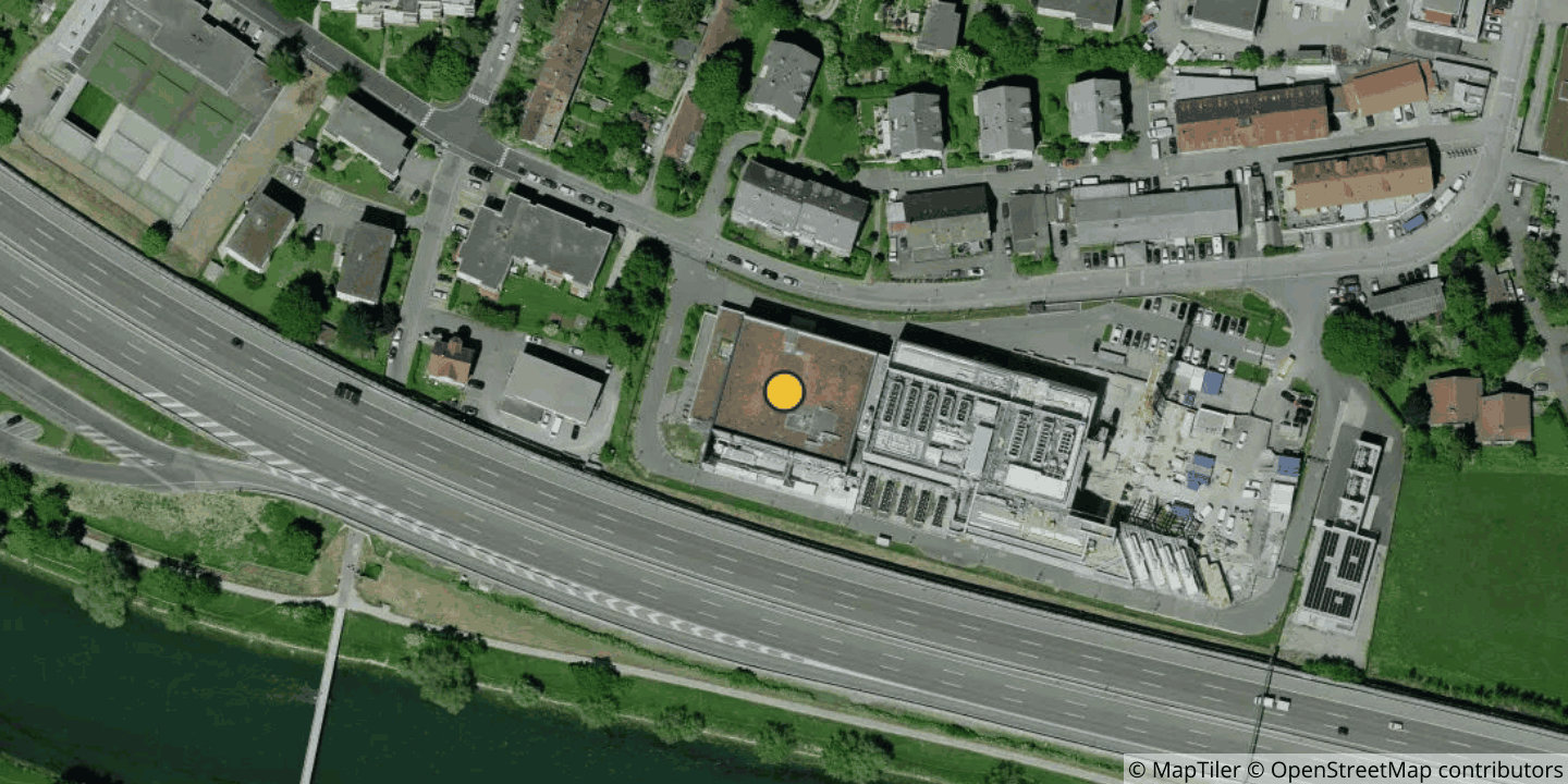 Aerial view of Equinix ZH5 - Zurich, South