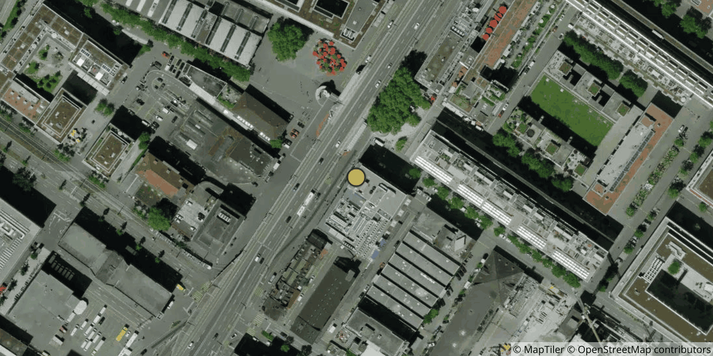 Aerial view of nLighten Zurich ZRH1