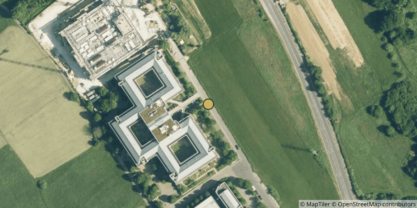 Aerial view of maincubes FRA02