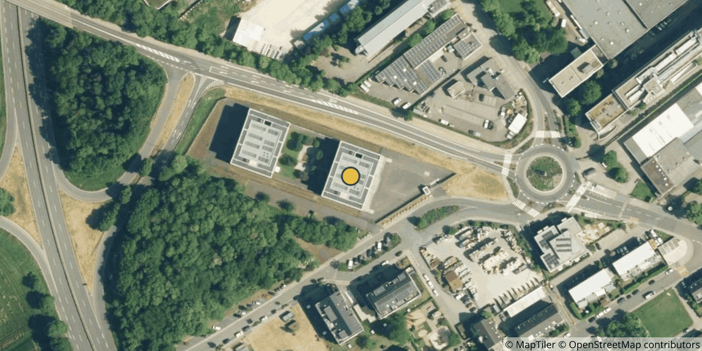 Aerial view of Kyndryl DC Schwalbach