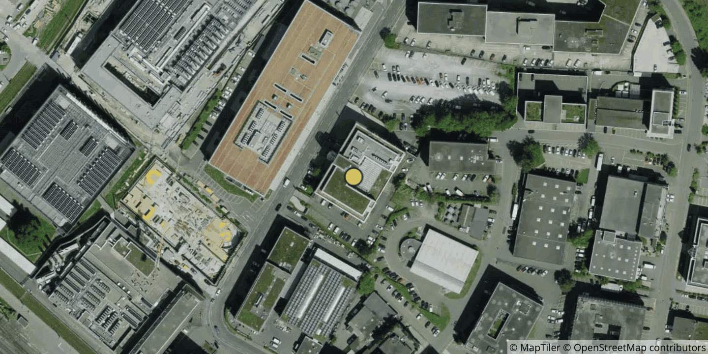Aerial view of ZRH4 Glattbrugg