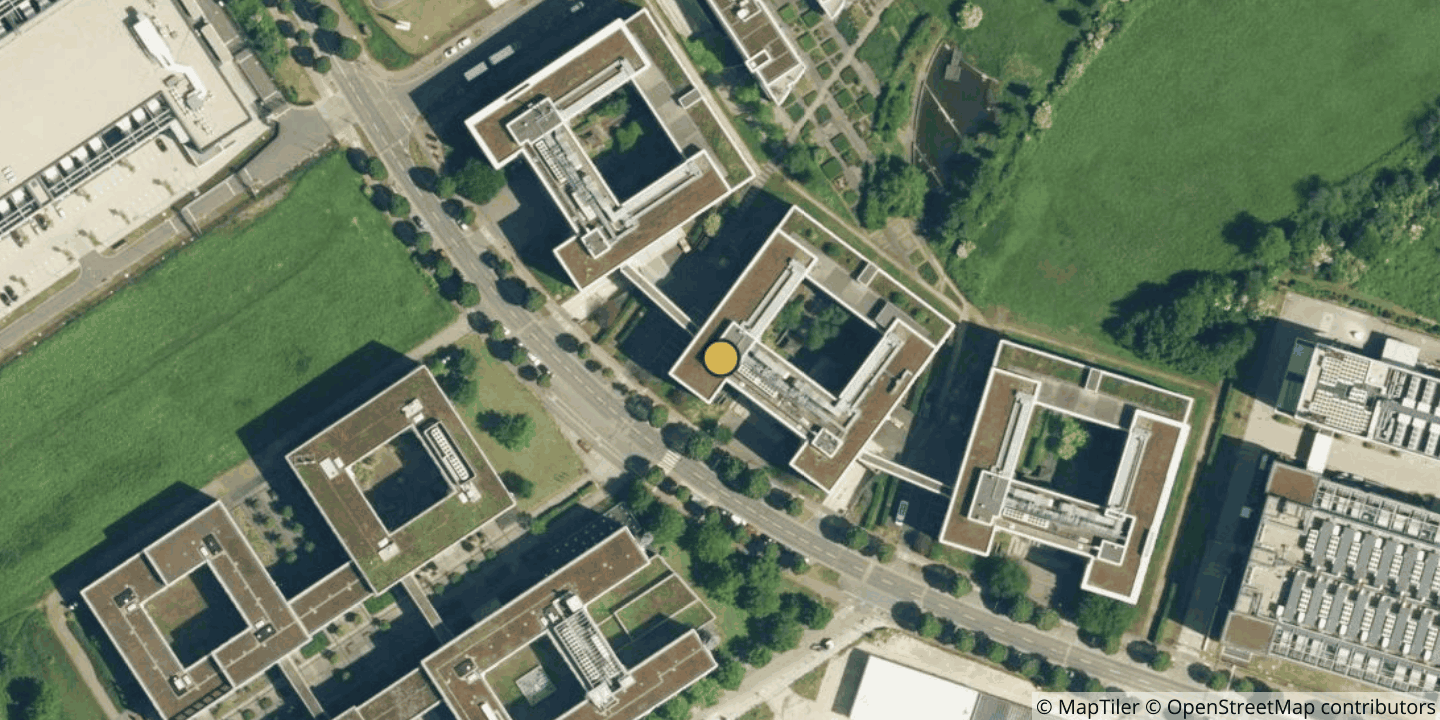 Aerial view of CyrusOne FRA6 - Frankfurt