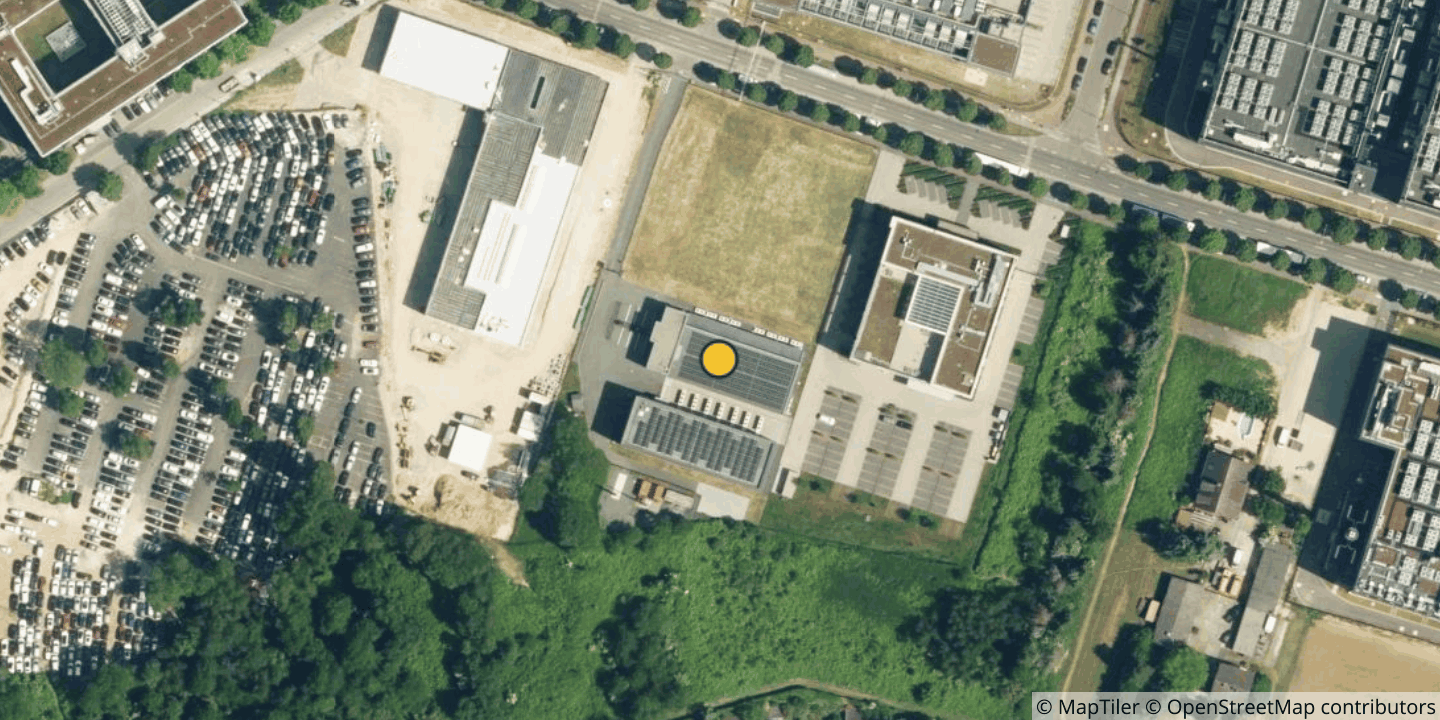 Aerial view of MK Netzdienste FRA2