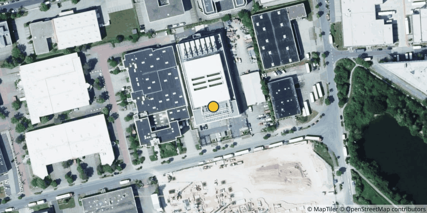 Aerial view of China Mobile Frankfurt