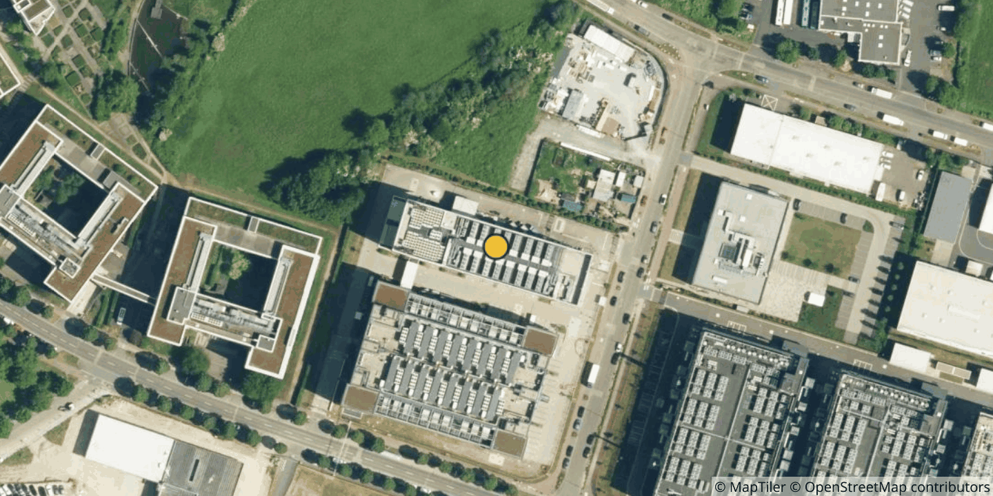 Aerial view of BT Data Center Frankfurt-Sossenheim
