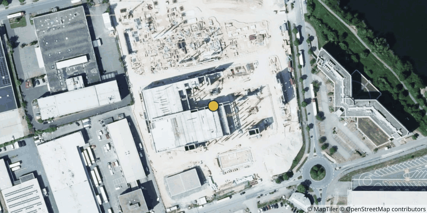 Aerial view of Goodman FRA01