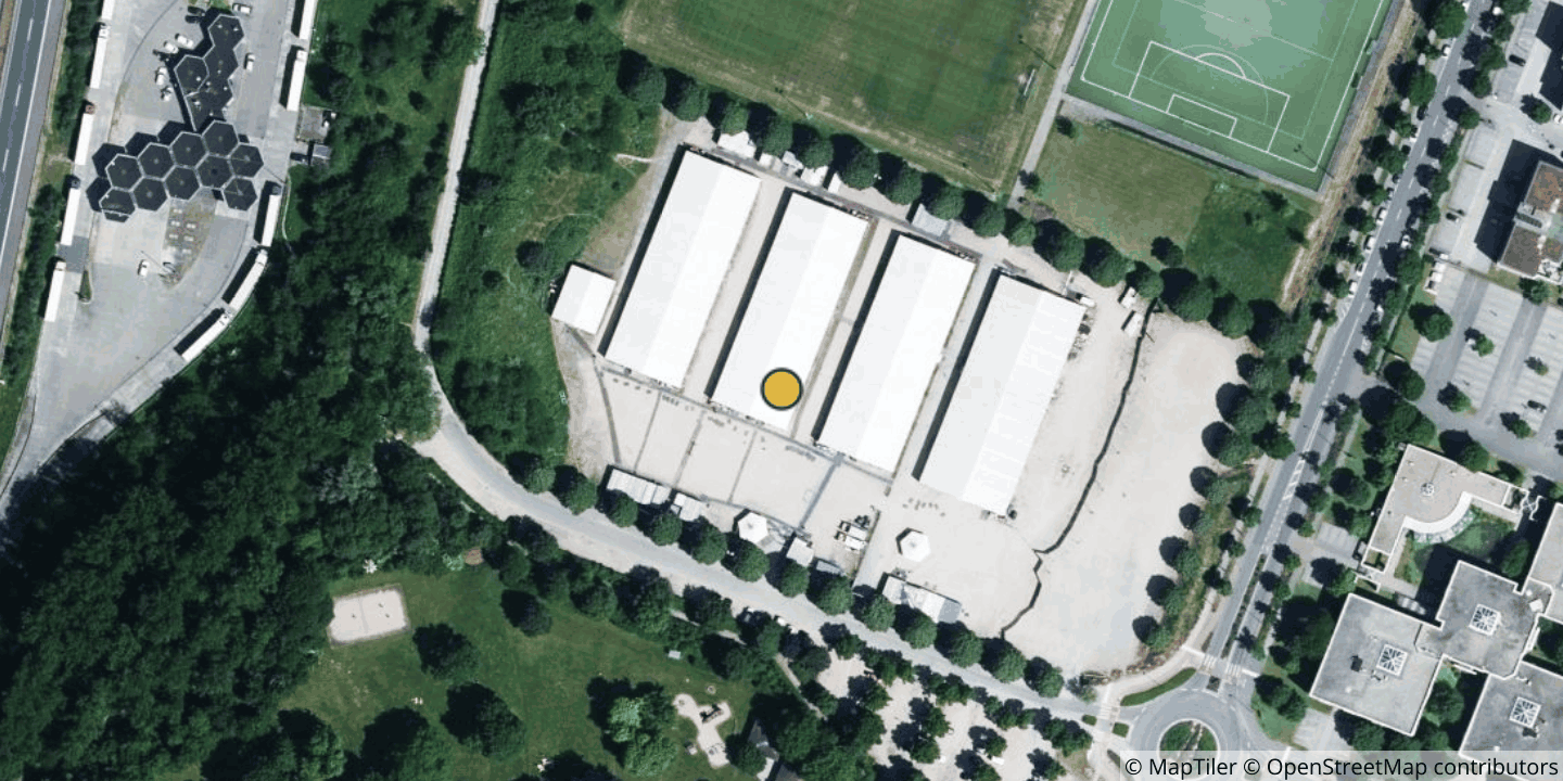 Aerial view of GGEW-POP-SHM Bensheim