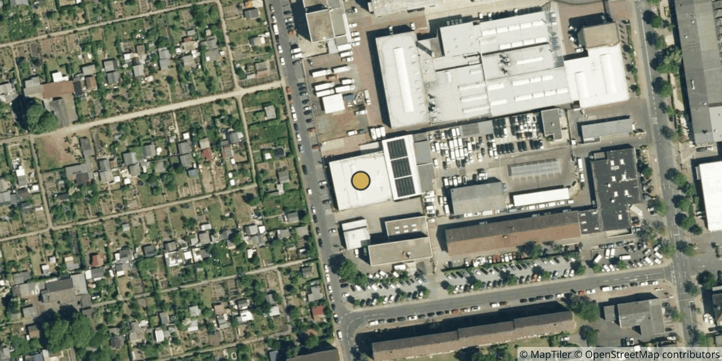 Aerial view of NewTelco Frankfurt