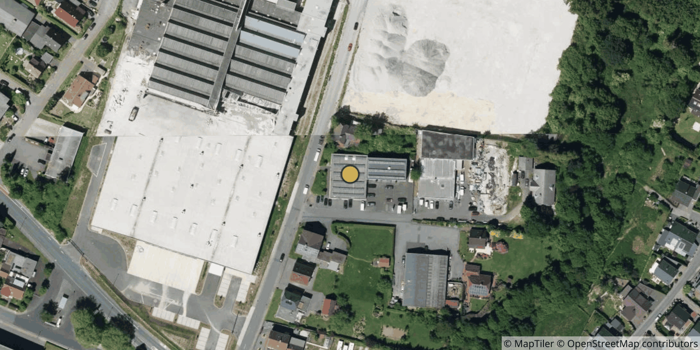Aerial view of BICOS Data Center