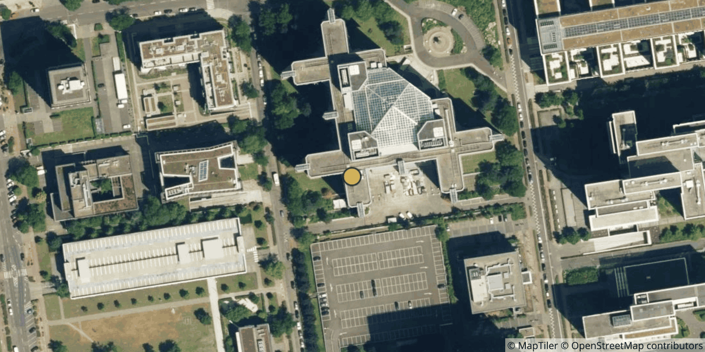 Aerial view of Cogent Frankfurt