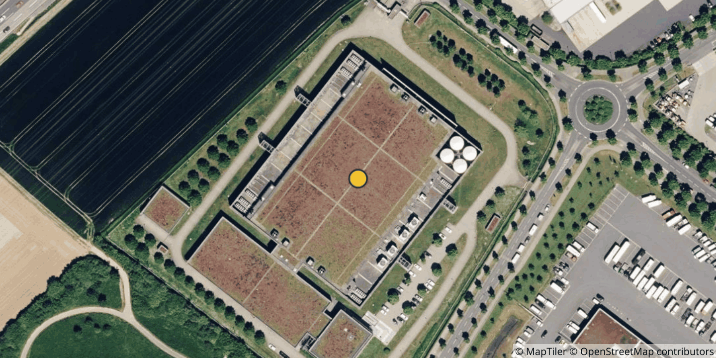 Aerial view of Iron Mountain Data Center - Frankfurt (FRA-2)