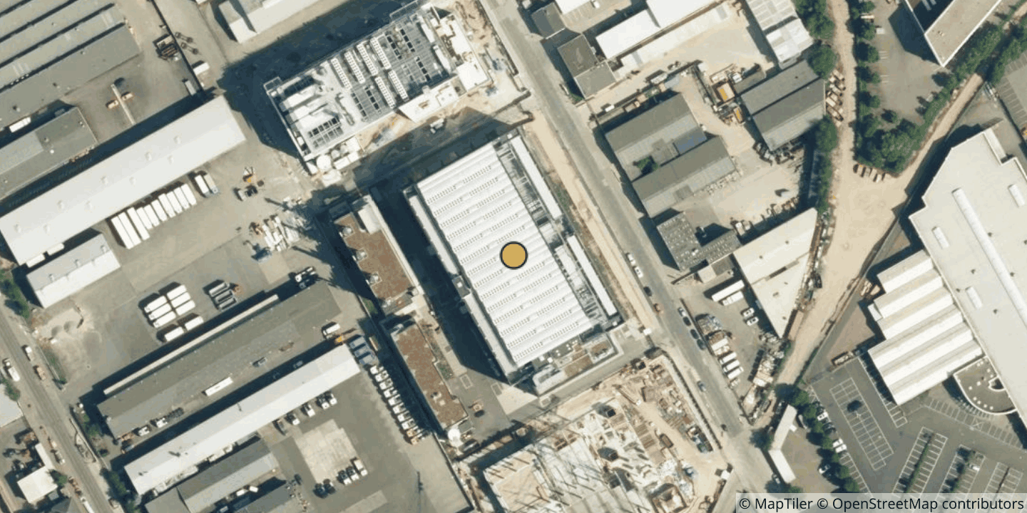 Aerial view of Equinix FR11x - Frankfurt, Friesstrasse