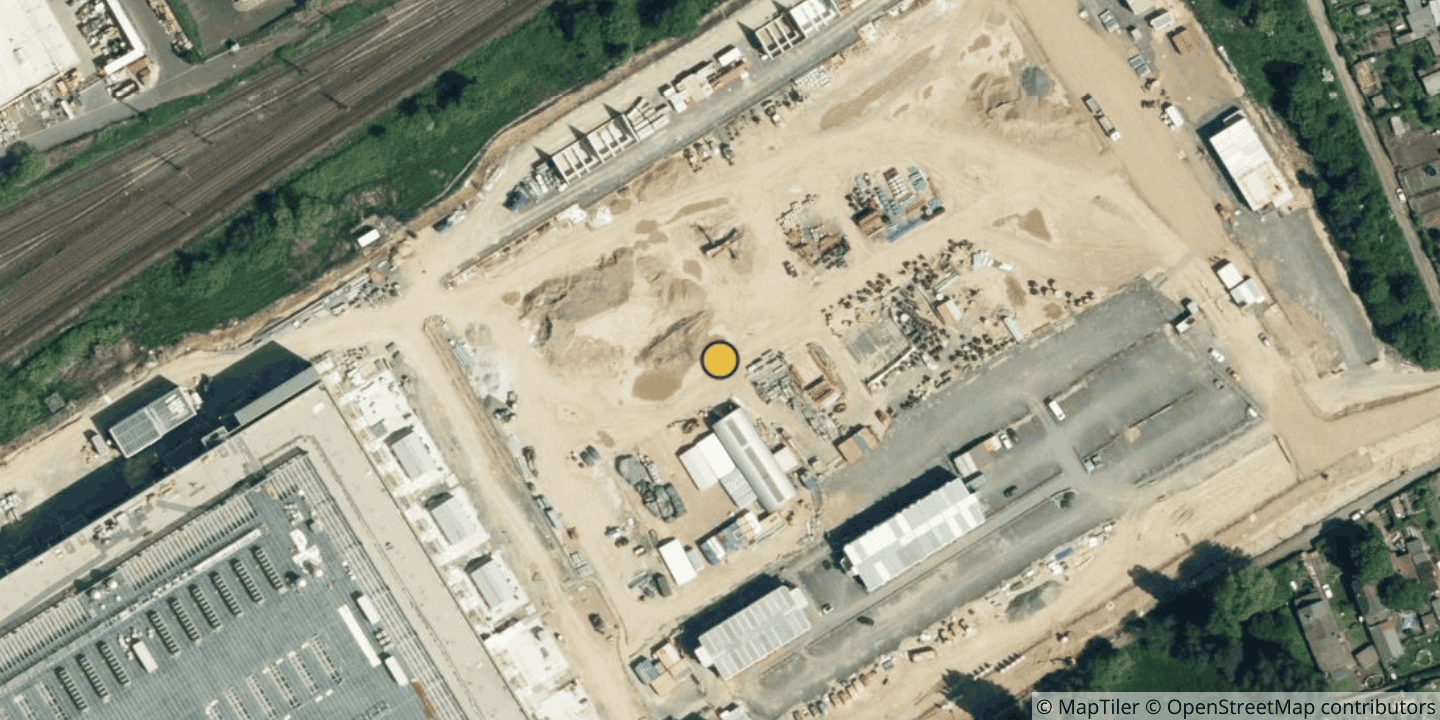 Aerial view of CloudHQ FRA1