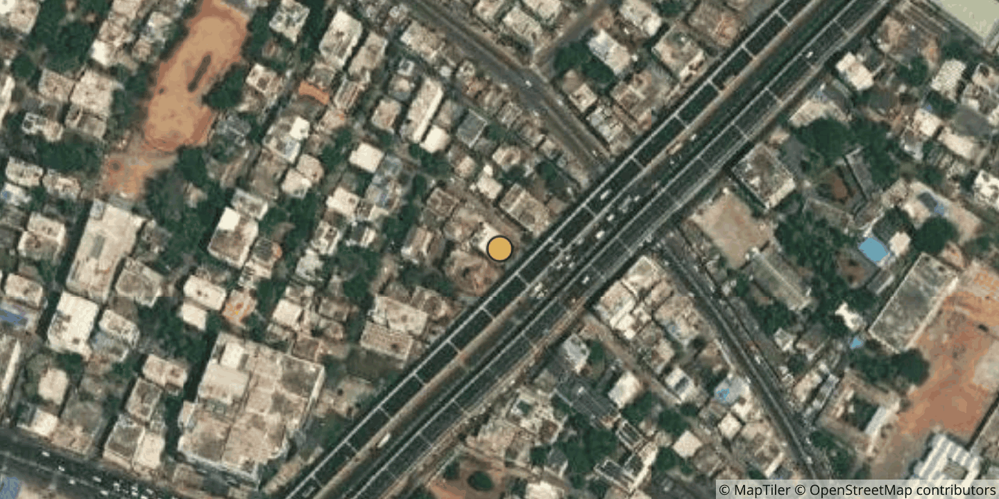Aerial view of City Online Services Ltd, Vijayawada