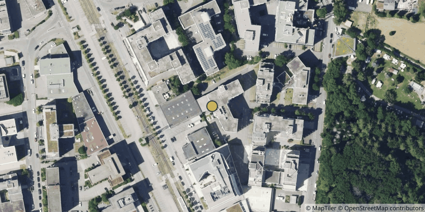 Aerial view of Nepustil Stuttgart Zettachring 10a