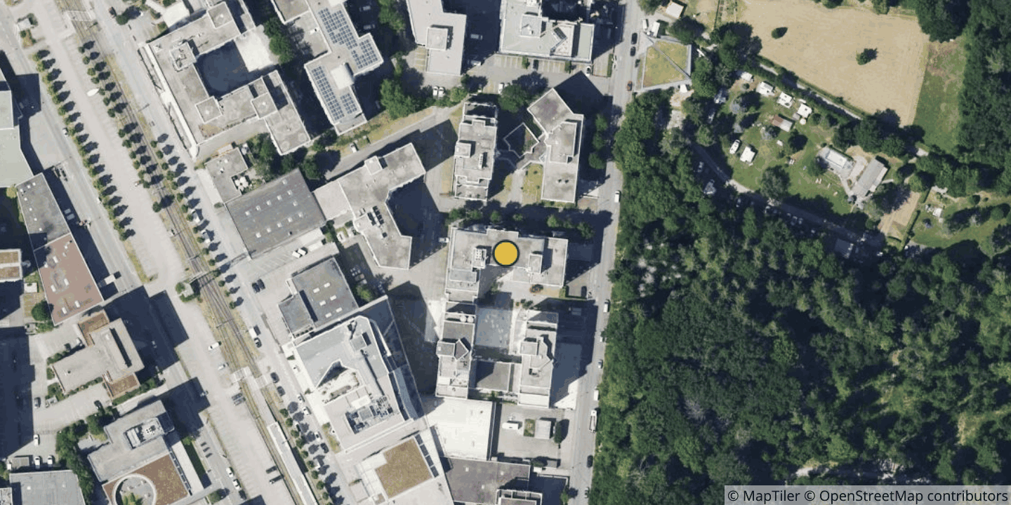 Aerial view of imos-RZ Stuttgart