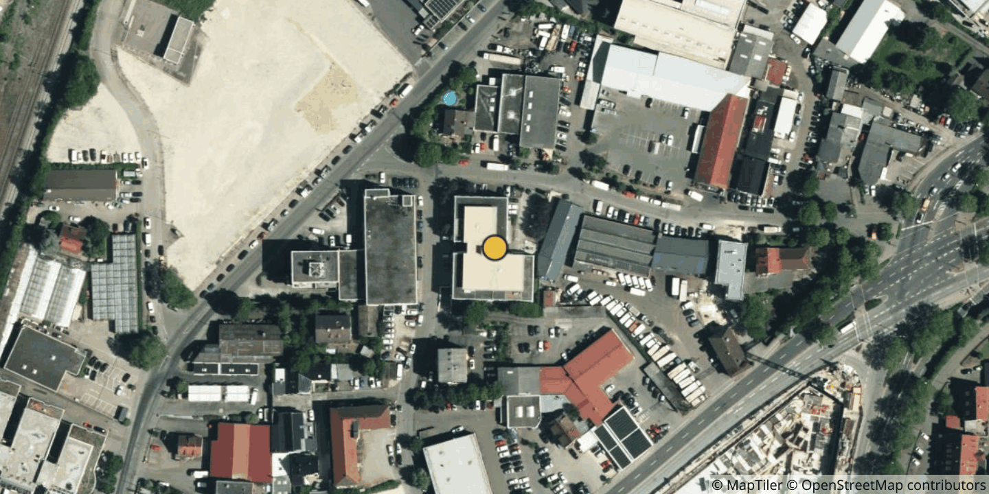 Aerial view of CMO Rechenzentrum Reutlingen II