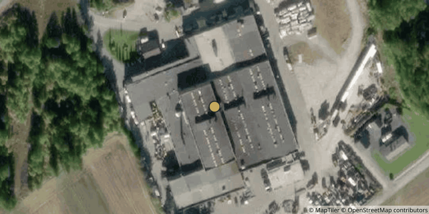 Aerial view of Fossefall Rollag
