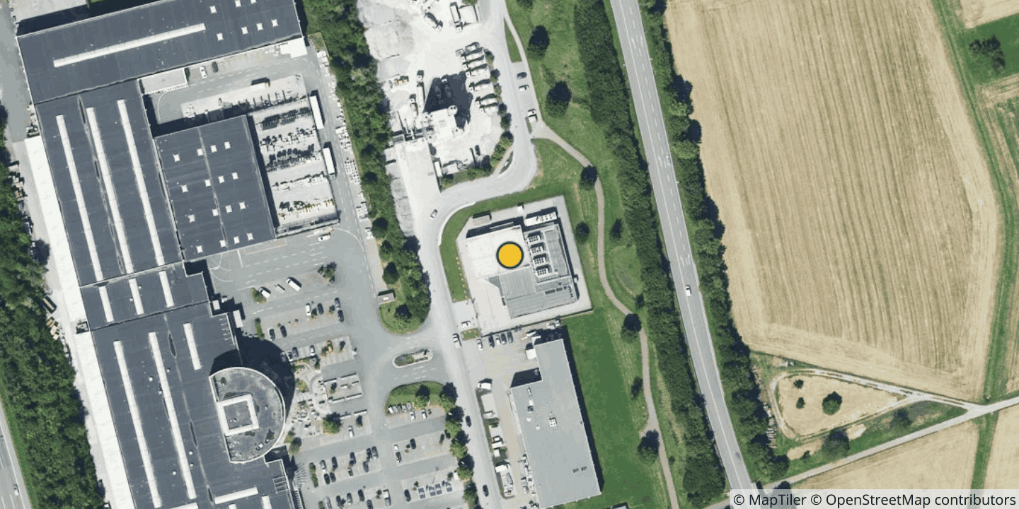 Aerial view of STACKIT Ellhofen (DC08)