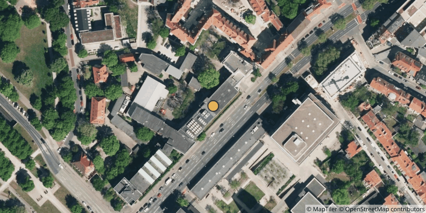 Aerial view of Leibniz Universität IT Services