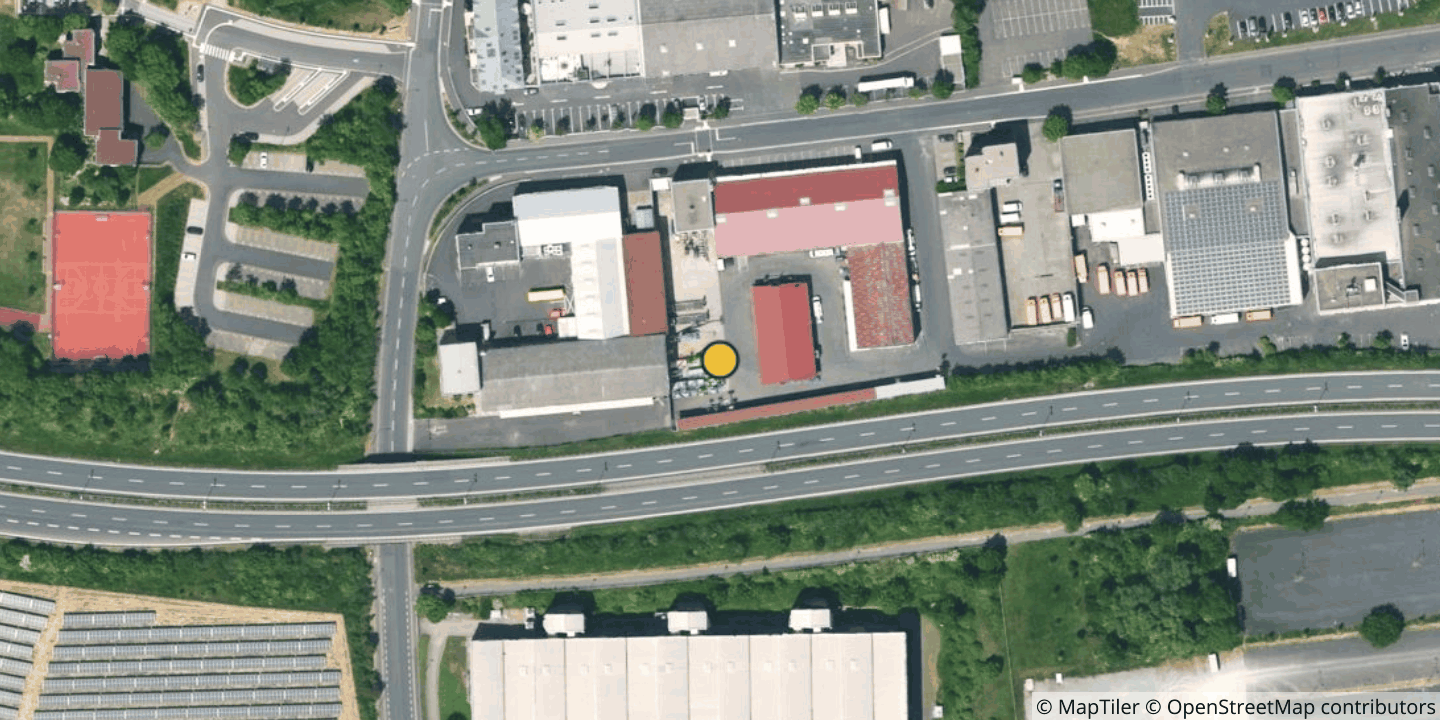 Aerial view of euNetworks Colocation Wurzburg