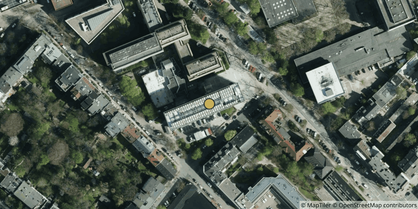 Aerial view of German Climate Computing Centre